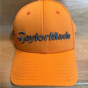 TaylorMade Golf Hat Embroidered PSi M1 Baseball Cap Orange Hat